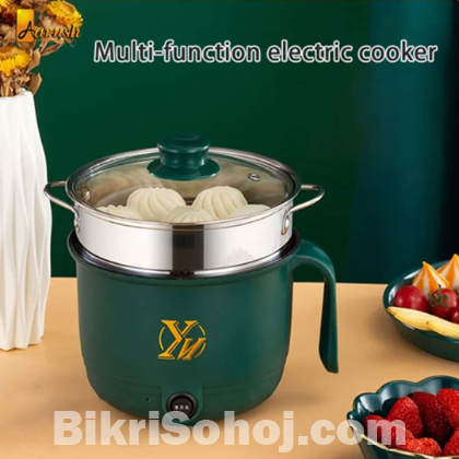 Electric Double Layer Non-stick Cooking pot with steam